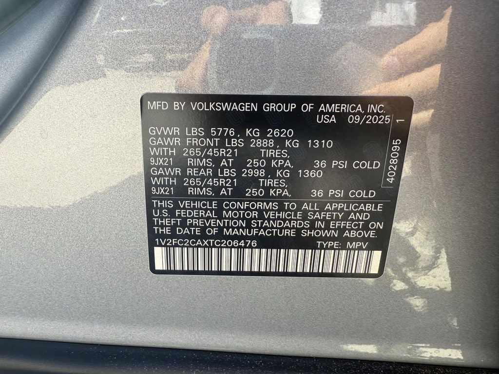 2026 Volkswagen Atlas Cross Sport 2.0T SEL Premium R-Line