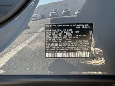 2026 Volkswagen Atlas 2.0T SEL Premium R-Line