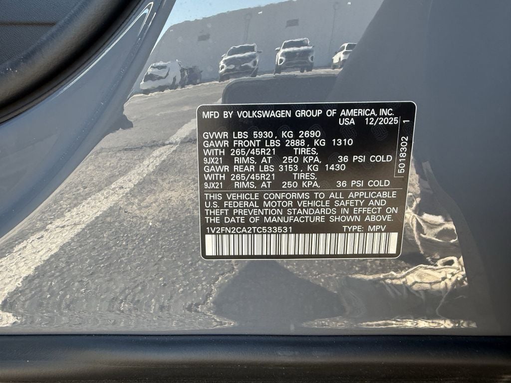 2026 Volkswagen Atlas 2.0T SEL Premium R-Line