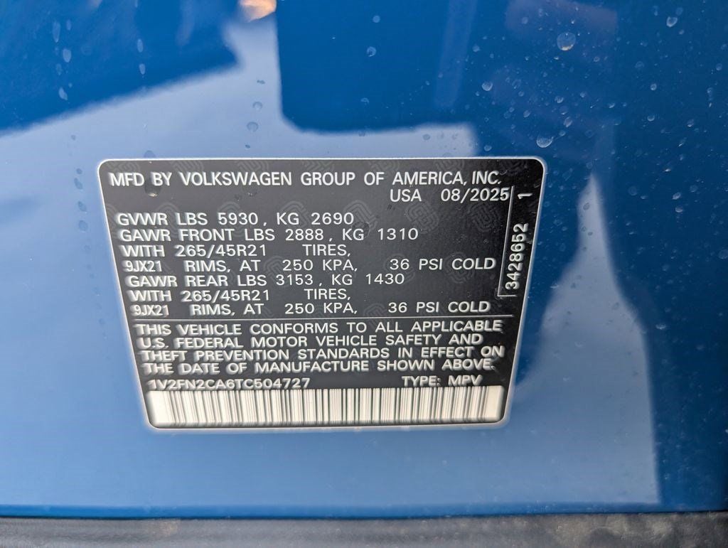 2026 Volkswagen Atlas 2.0T SEL Premium R-Line