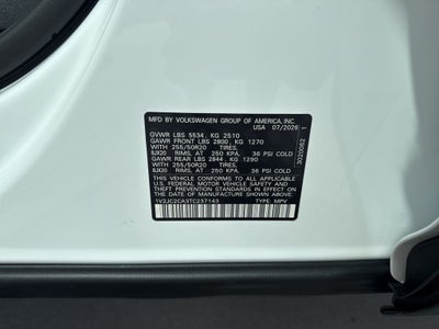 2026 Volkswagen Atlas Cross Sport 2.0T SE w/Technology