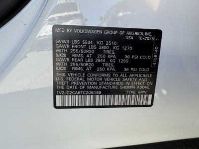 2026 Volkswagen Atlas Cross Sport 2.0T SE w/Technology