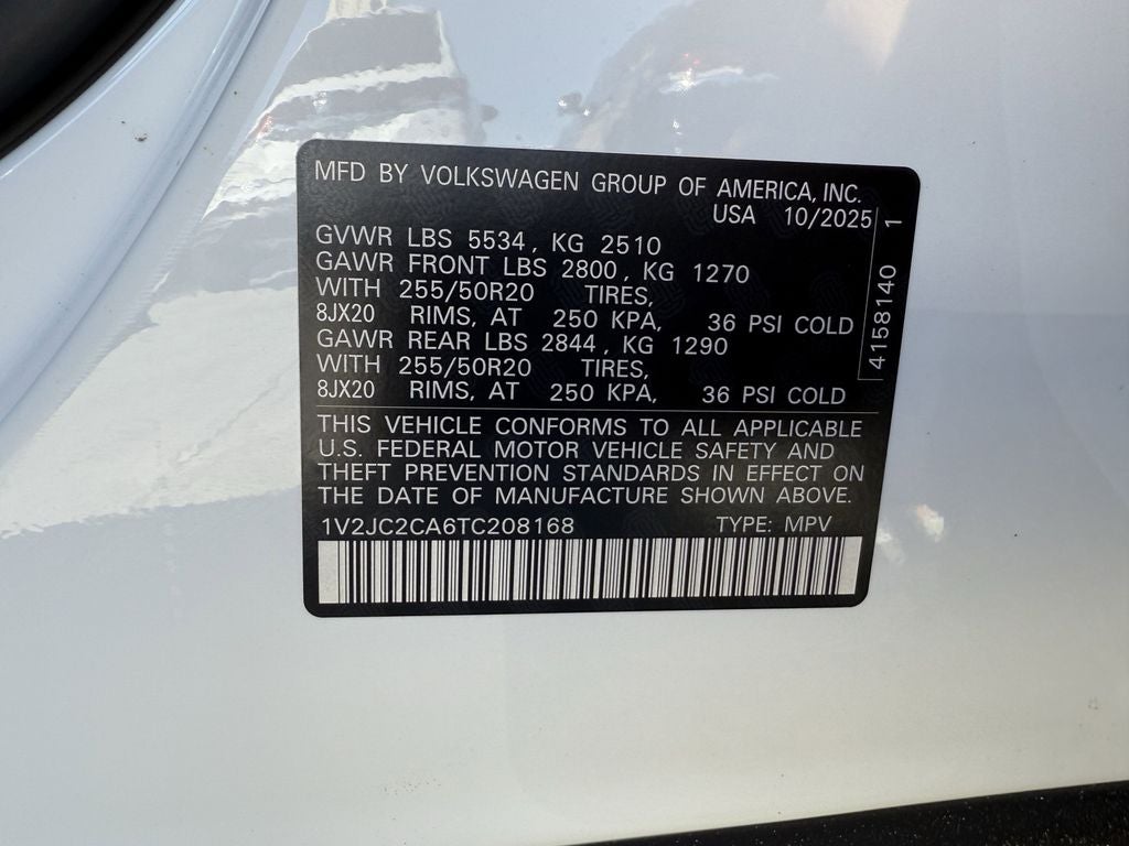 2026 Volkswagen Atlas Cross Sport 2.0T SE w/Technology