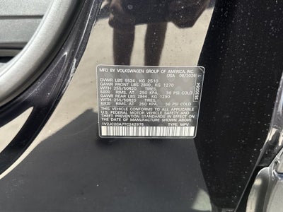 2026 Volkswagen Atlas Cross Sport SE w/Technology