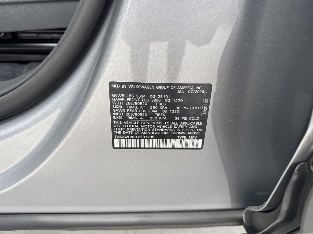 2026 Volkswagen Atlas Cross Sport 2.0T SE w/Technology