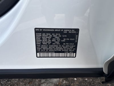 2026 Volkswagen Atlas Cross Sport SE w/Technology