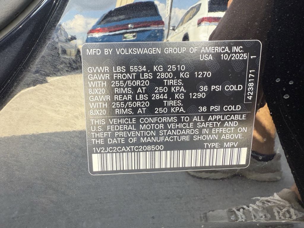 2026 Volkswagen Atlas Cross Sport 2.0T SE w/Technology