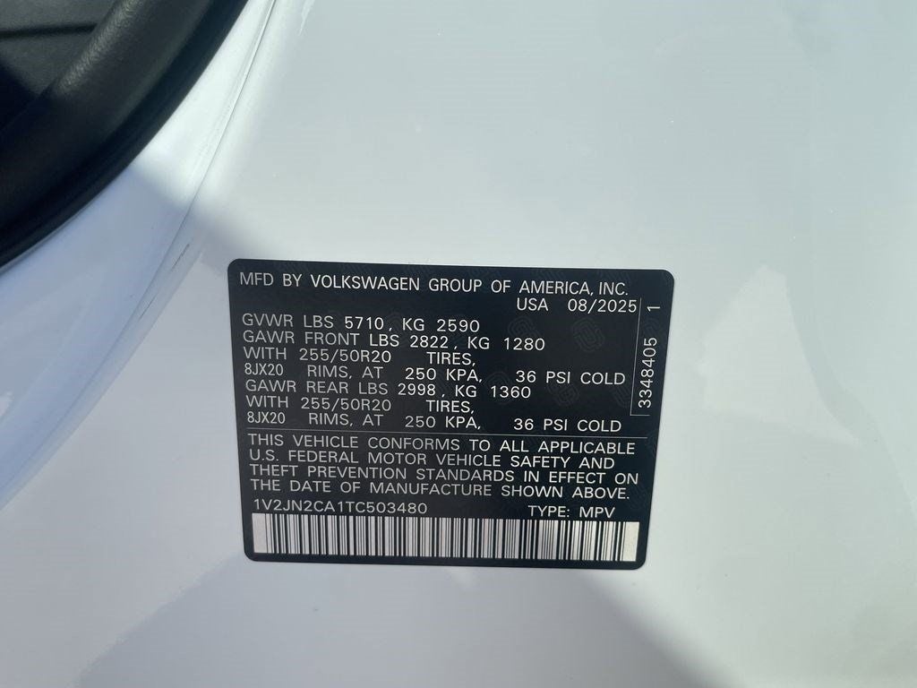2026 Volkswagen Atlas 2.0T SE w/Technology