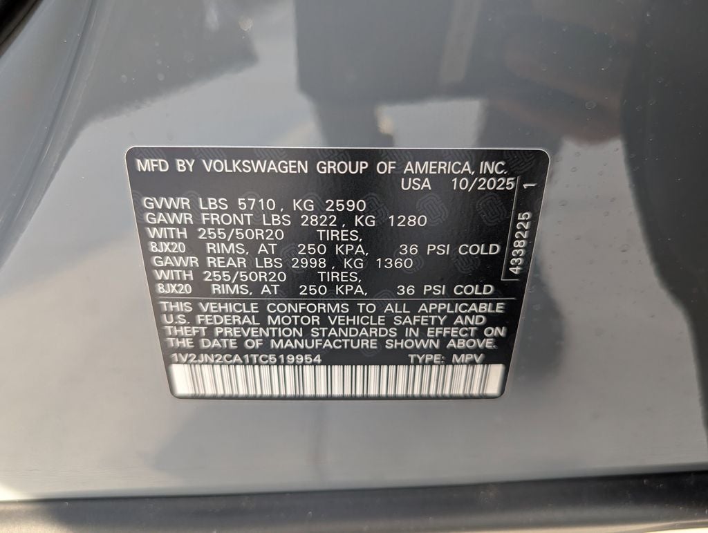 2026 Volkswagen Atlas 2.0T SE w/Technology