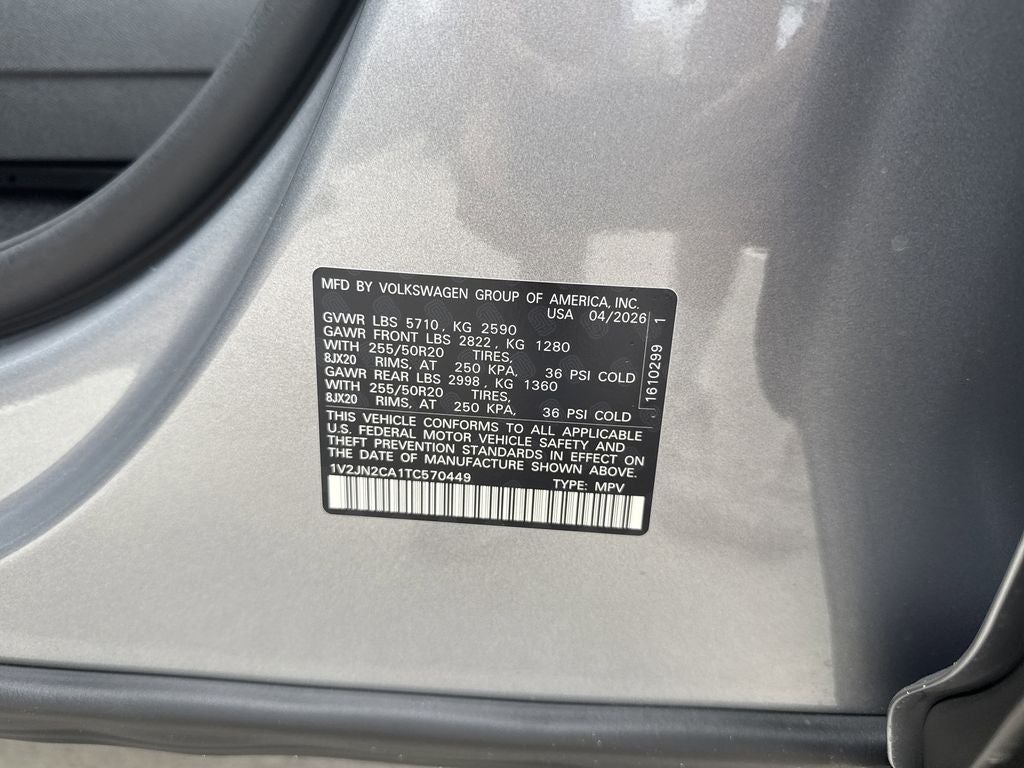 2026 Volkswagen Atlas 2.0T SE w/Technology