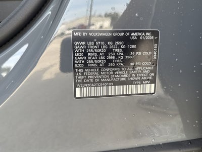 2026 Volkswagen Atlas 2.0T SE w/Technology