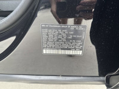 2026 Volkswagen Atlas 2.0T SE w/Technology