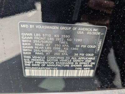 2026 Volkswagen Atlas 2.0T SE w/Technology