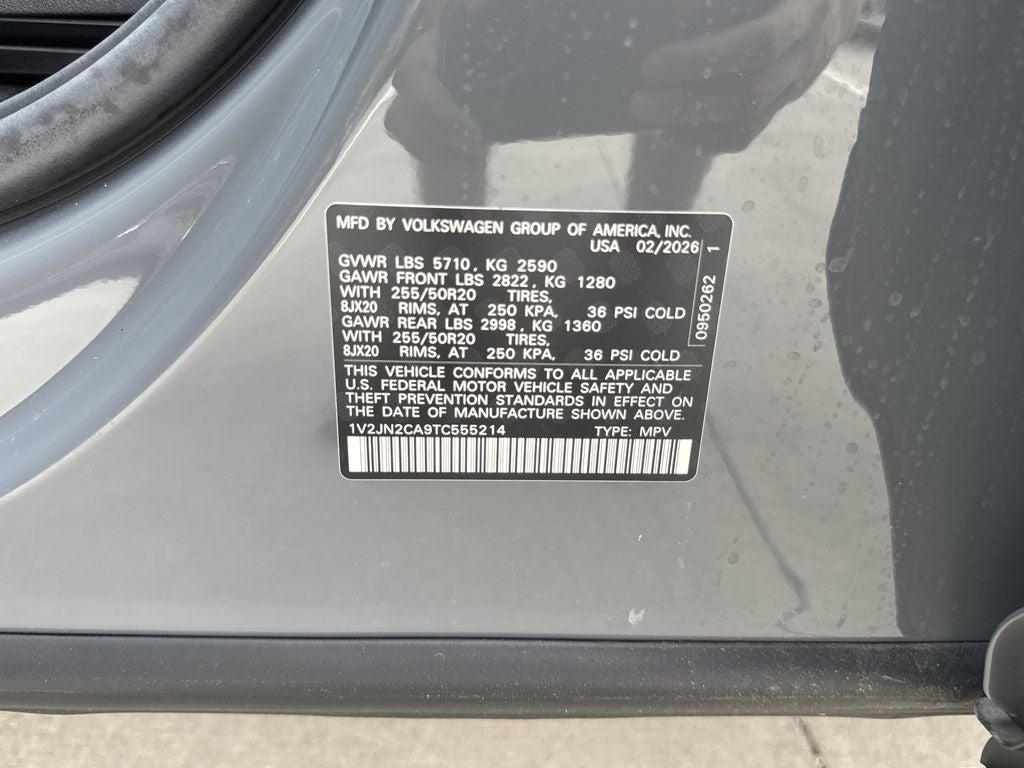 2026 Volkswagen Atlas 2.0T SE w/Technology
