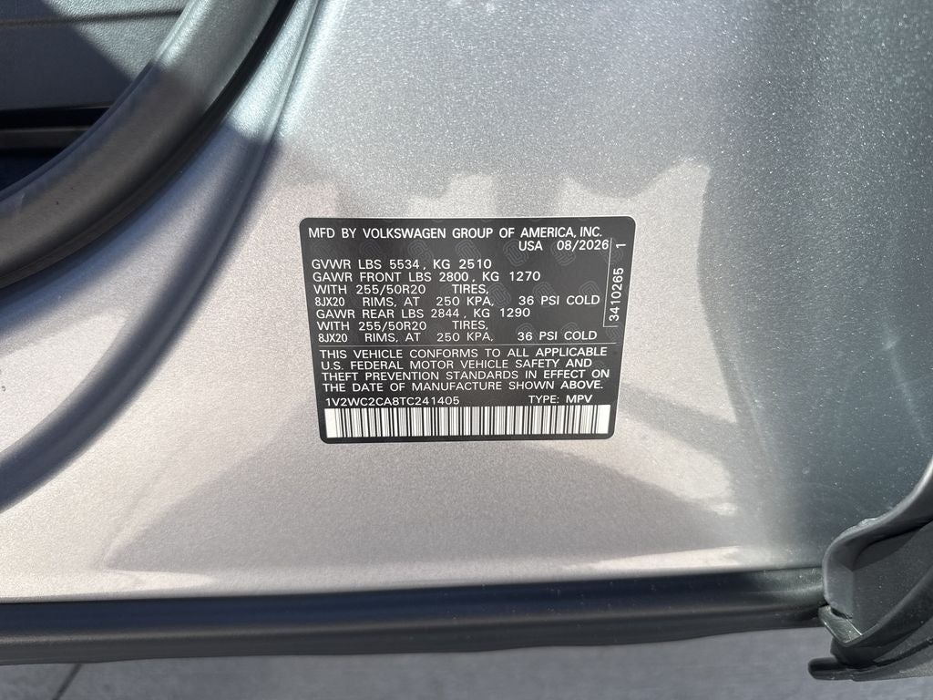 2026 Volkswagen Atlas Cross Sport SE w/Technology