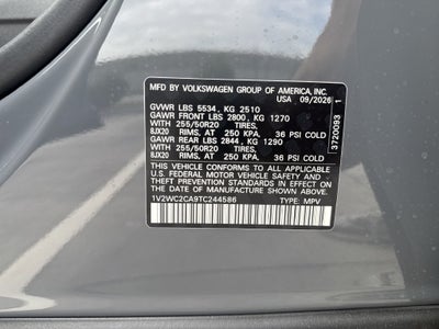 2026 Volkswagen Atlas Cross Sport SE w/Technology
