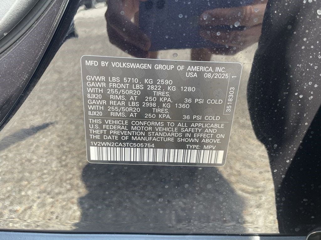2026 Volkswagen Atlas 2.0T SE w/Technology