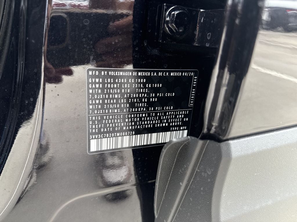 2026 Volkswagen Taos 1.5T SE Black