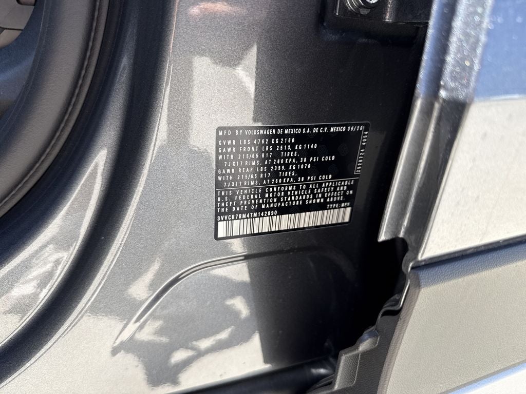 2026 Volkswagen Tiguan 2.0T S