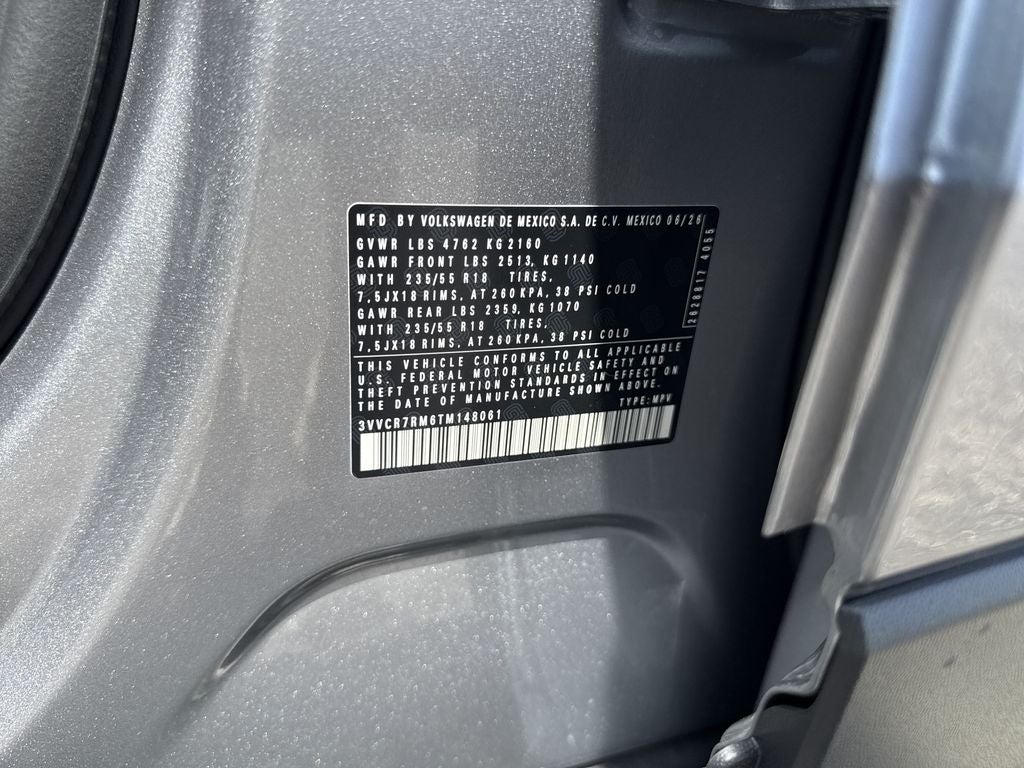 2026 Volkswagen Tiguan 2.0T S