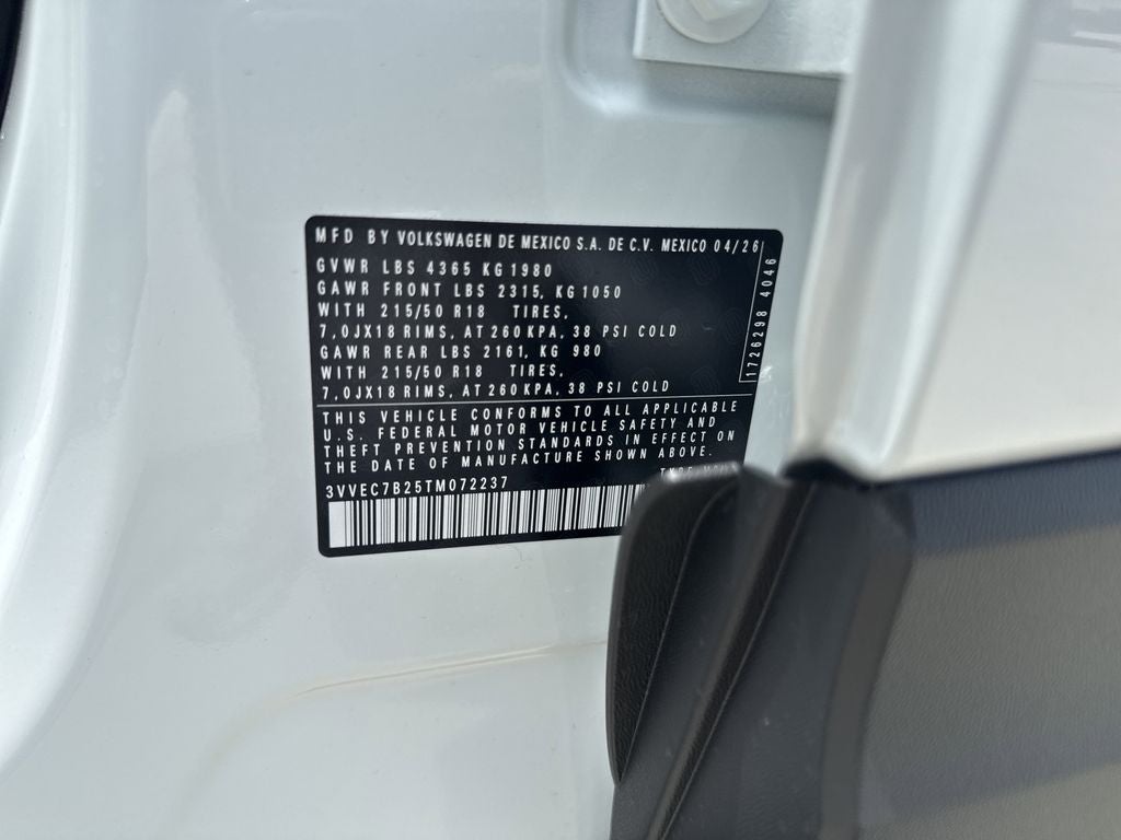 2026 Volkswagen Taos 1.5T SE