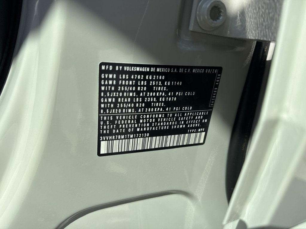 2026 Volkswagen Tiguan SE R-Line Black