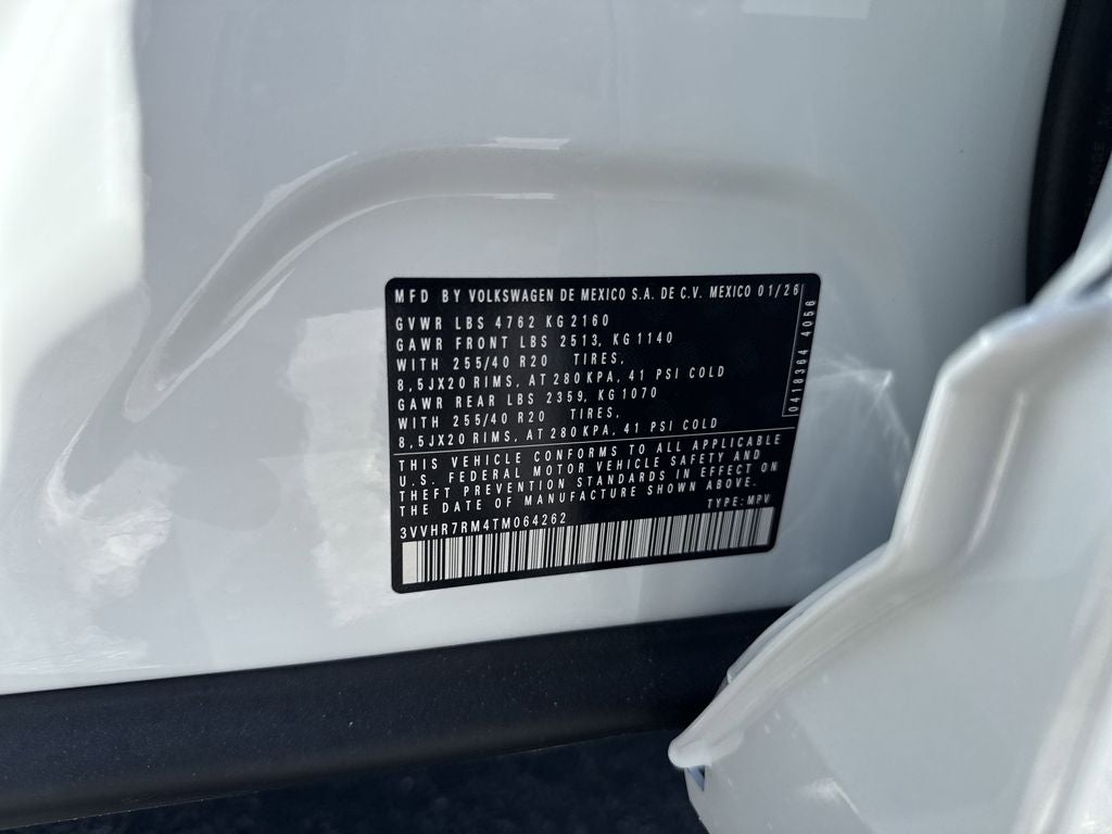 2026 Volkswagen Tiguan 2.0T SE R-Line Black