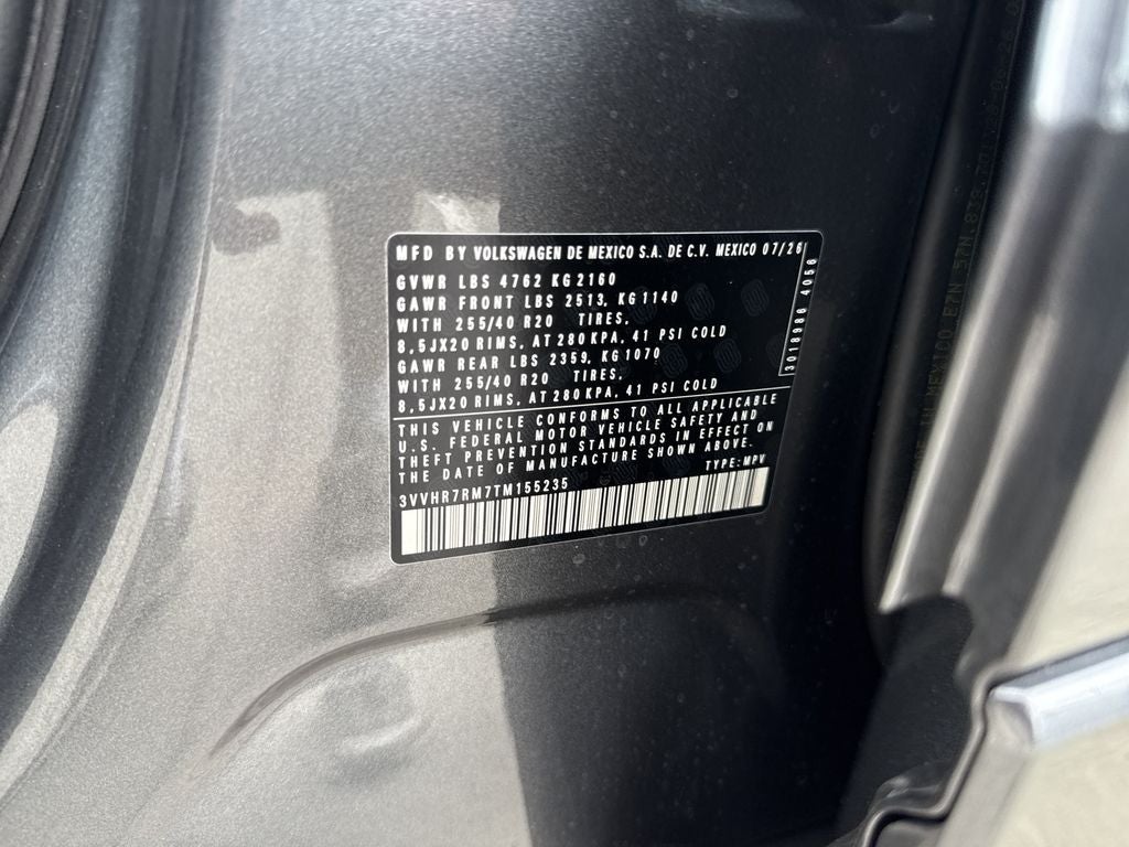 2026 Volkswagen Tiguan 2.0T SE R-Line Black