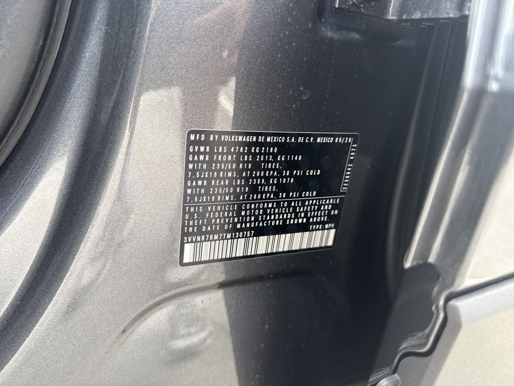2026 Volkswagen Tiguan 2.0T SE