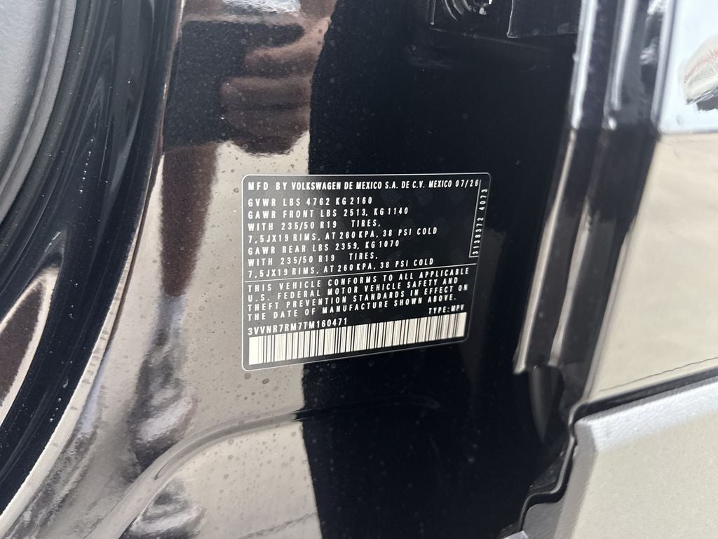 2026 Volkswagen Tiguan 2.0T SE