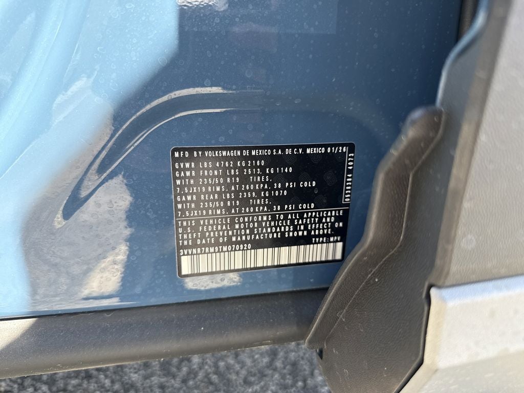 2026 Volkswagen Tiguan 2.0T SE