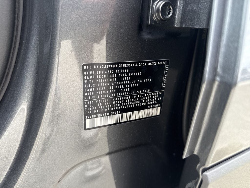 2026 Volkswagen Tiguan 2.0T SE