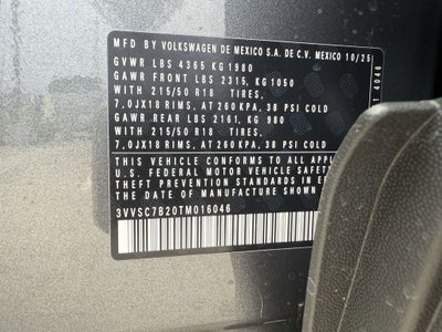 2026 Volkswagen Taos 1.5T SE