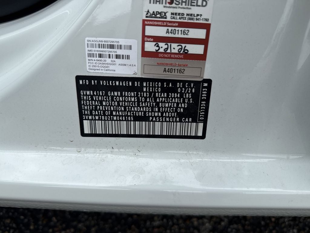 2026 Volkswagen Jetta 1.5T S