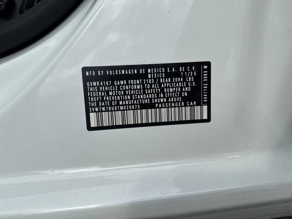 2026 Volkswagen Jetta 1.5T SE