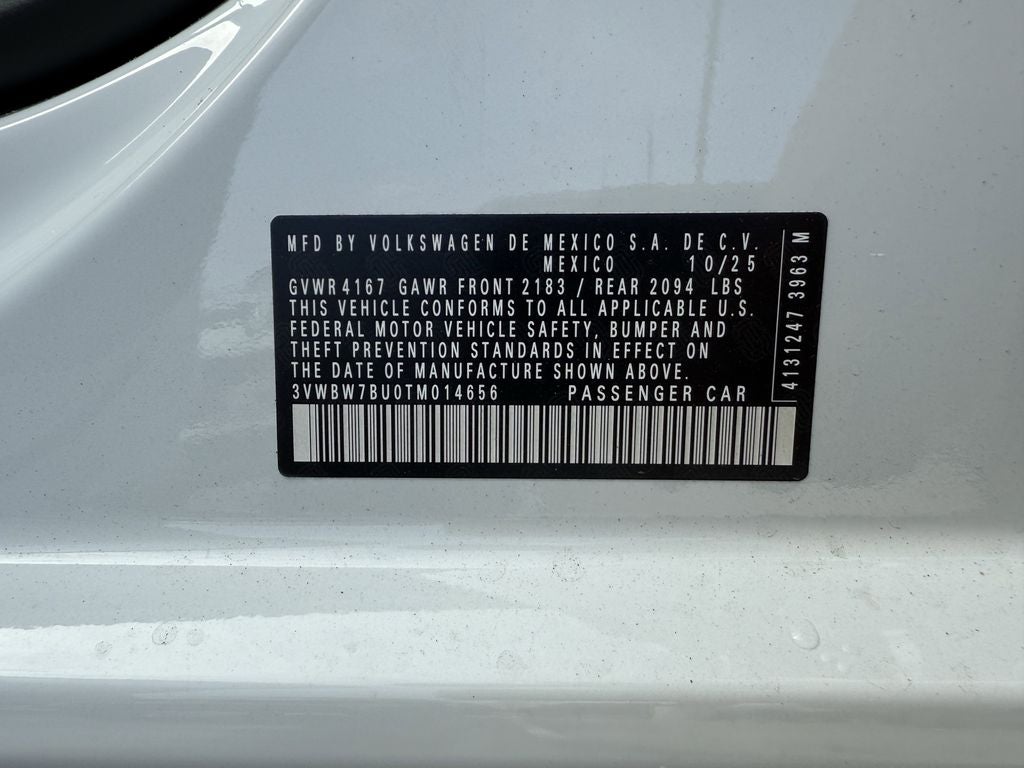 2026 Volkswagen Jetta 1.5T Sport