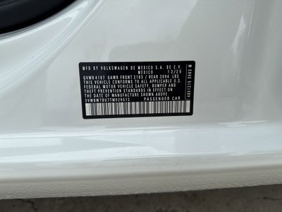 2026 Volkswagen Jetta 1.5T Sport