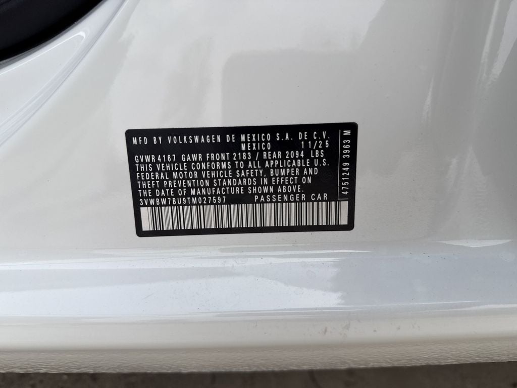 2026 Volkswagen Jetta 1.5T Sport