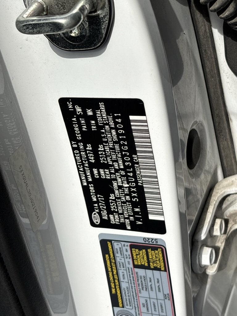 2018 Kia Optima EX