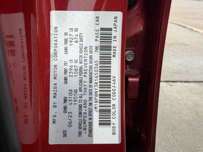 2024 Mazda Mazda3 2.5 Turbo Premium Plus Package