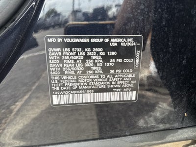 2024 Volkswagen Atlas 2.0T SE w/Technology