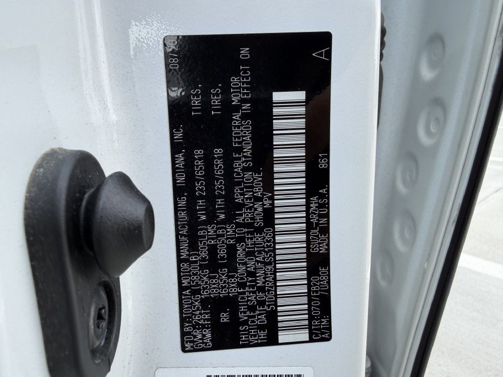 2020 Toyota Highlander XLE