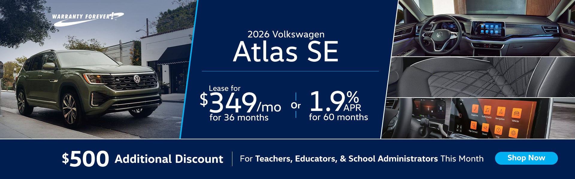2026 Volkswagen Atlas SE