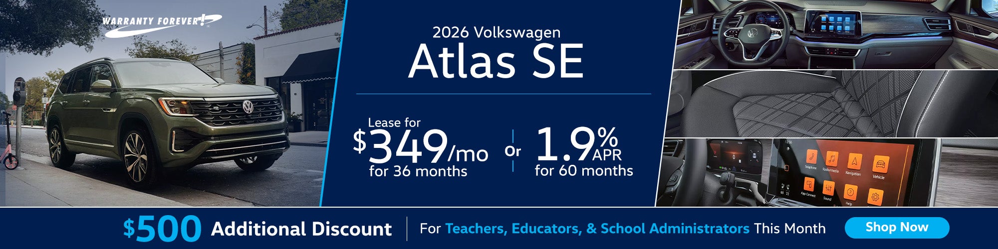 2026 Volkswagen Atlas SE