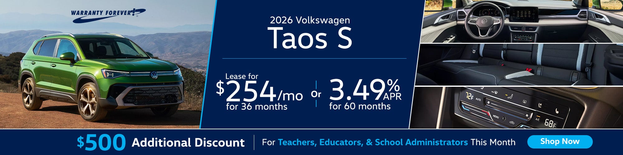 2026 Volkswagen Taos S
