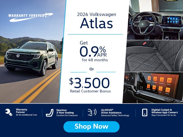 2026 Volkswagen Atlas