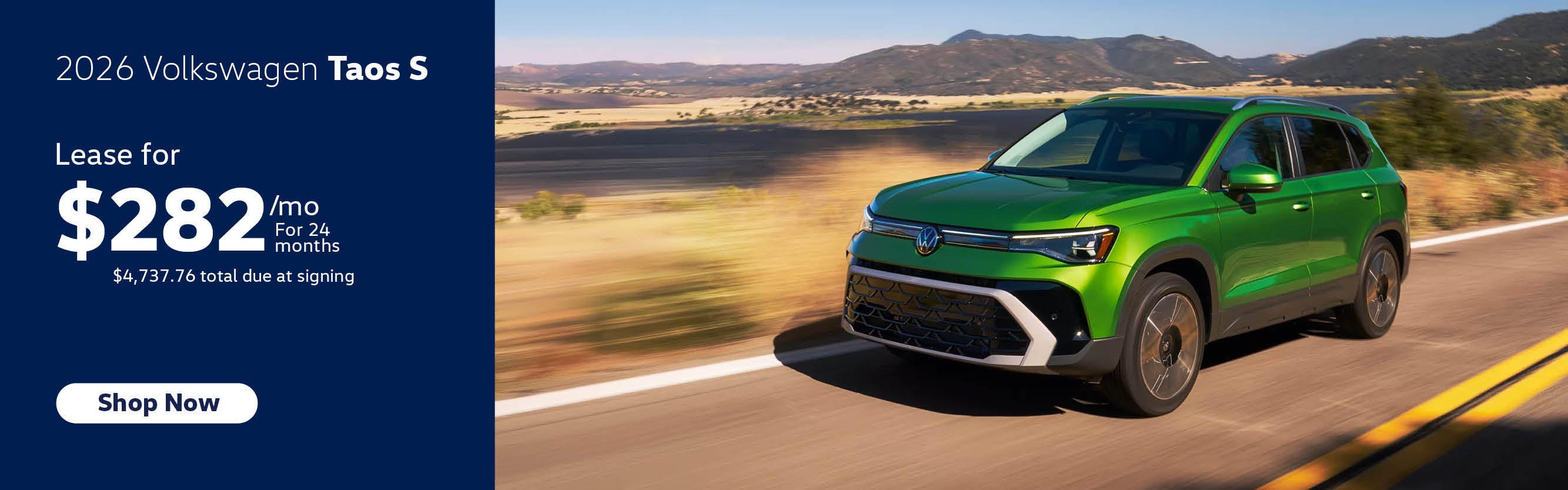 2026 Volkswagen Taos S