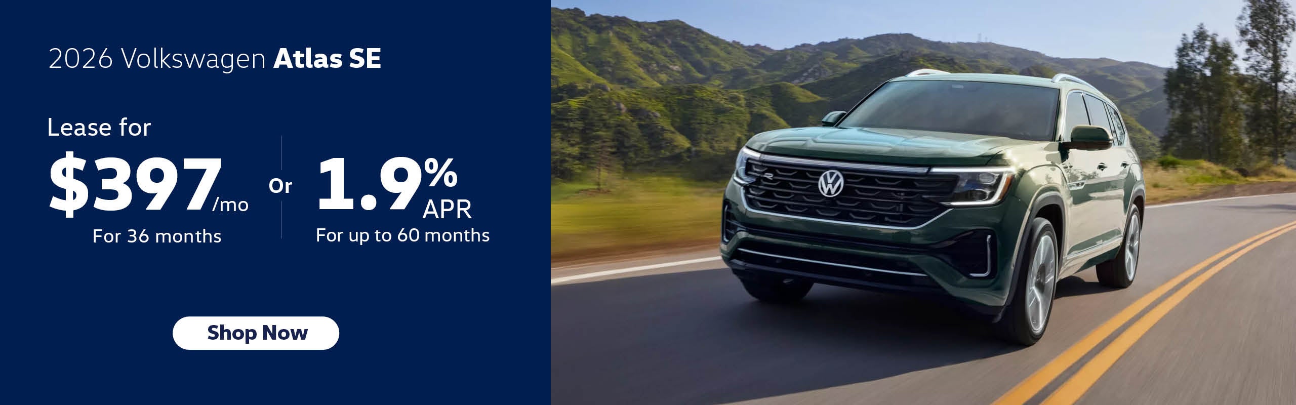 2026 VW Atlas SE