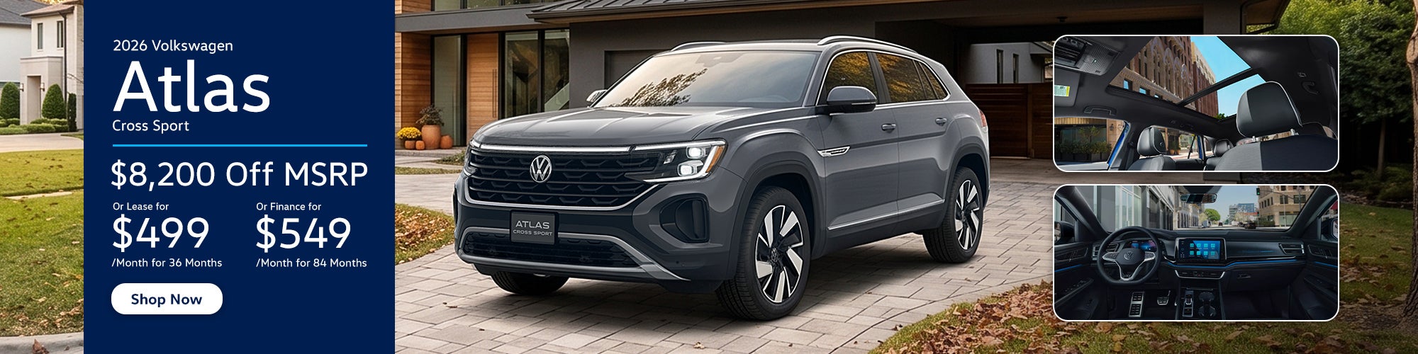 2026 Volkswagen Atlas Cross Sport