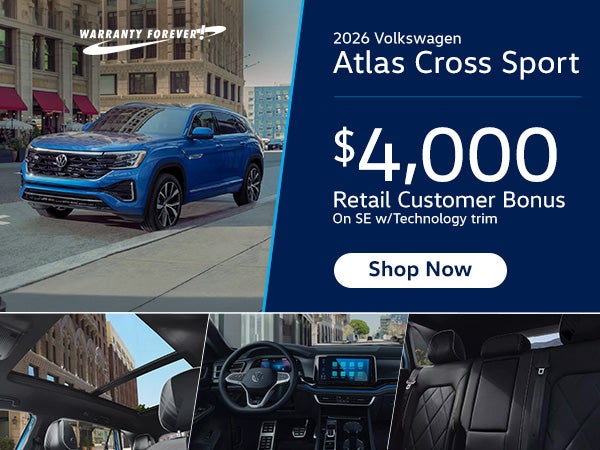 2026 Volkswagen Atlas Cross Sport